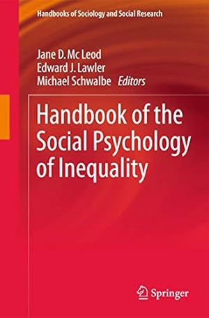 Seller image for Handbook of the Social Psychology of Inequality (Handbooks of Sociology and Social Research) [Paperback ] for sale by booksXpress