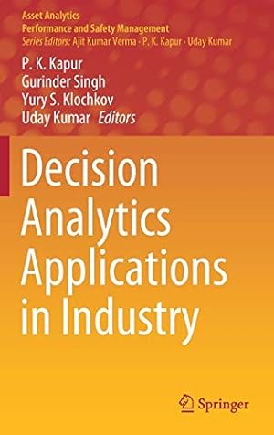 Seller image for Decision Analytics Applications in Industry (Asset Analytics) [Hardcover ] for sale by booksXpress