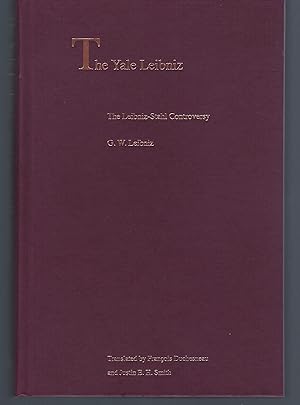 Immagine del venditore per The Leibniz-Stahl Controversy (The Yale Leibniz Series) venduto da Turn-The-Page Books