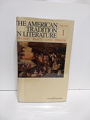 Image du vendeur pour THe American Tradition in Literature Volume 1 mis en vente par Fleur Fine Books