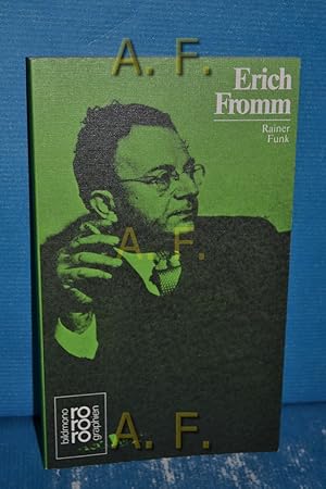 Bild des Verkufers fr Erich Fromm. [Den Anh. besorgte d. Autor] / Rowohlts Monographien 322 zum Verkauf von Antiquarische Fundgrube e.U.