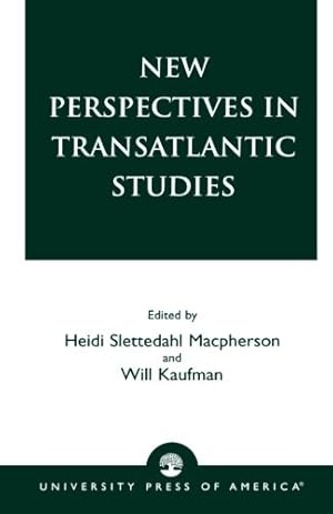 Bild des Verkufers fr New Perspectives in Transatlantic Studies [Paperback ] zum Verkauf von booksXpress