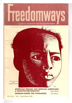 Imagen del vendedor de FREEDOMWAYS; Quarterly Review of the Freedom Movement, Vol. 9, no. 4, Fourth Quarter, 1969. a la venta por Bookfever, IOBA  (Volk & Iiams)