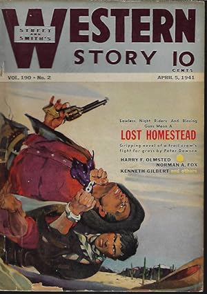 Immagine del venditore per WESTERN STORY: April, Apr. 5, 1941 venduto da Books from the Crypt