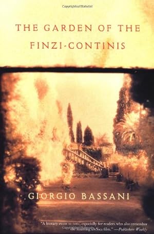 Image du vendeur pour The Garden of the Finzi-Continis by Giorgio Bassani [Paperback ] mis en vente par booksXpress