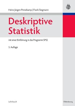 Imagen del vendedor de Deskriptive Statistik (German Edition) by Pinnekamp, Heinz-Jurgen, Siegmann, M. Frank [Paperback ] a la venta por booksXpress