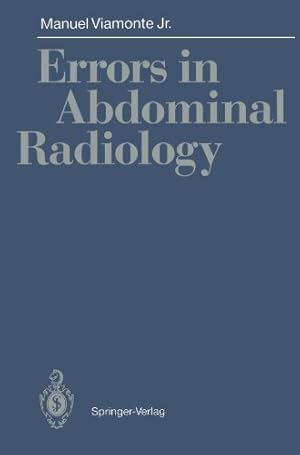 Seller image for Errors in Abdominal Radiology [Soft Cover ] for sale by booksXpress