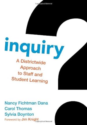 Imagen del vendedor de Inquiry: A Districtwide Approach to Staff and Student Learning [Soft Cover ] a la venta por booksXpress