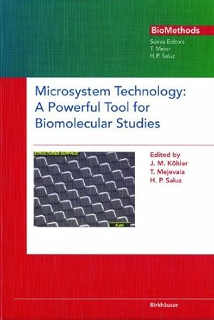Bild des Verkufers fr Microsystem Technology: A Powerful Tool for Biomolecular Studies (Biomethods) [Paperback ] zum Verkauf von booksXpress