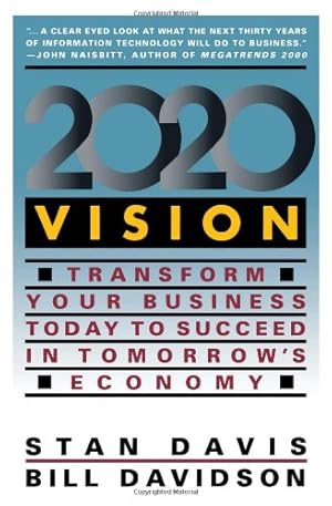 Imagen del vendedor de 2020 Vision by Davis, Stan [Paperback ] a la venta por booksXpress