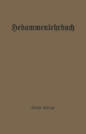 Image du vendeur pour Hebammenlehrbuch (German Edition) by Hammerschlag, Sigfrid, Langstein, Leo, Ostermann, Arthur [Paperback ] mis en vente par booksXpress