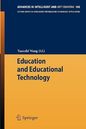 Seller image for Education and Educational Technology (Advances in Intelligent and Soft Computing) [Paperback ] for sale by booksXpress