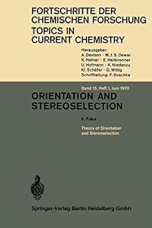 Immagine del venditore per Orientation and Stereoselection (Topics in Current Chemistry) [Soft Cover ] venduto da booksXpress