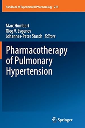 Immagine del venditore per Pharmacotherapy of Pulmonary Hypertension (Handbook of Experimental Pharmacology) [Paperback ] venduto da booksXpress