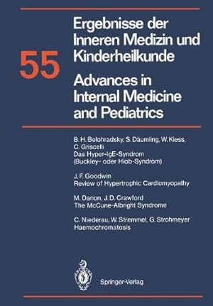 Seller image for Ergebnisse der Inneren Medizin und Kinderheilkunde / Advances in Internal Medicine and Pediatrics (Ergebnisse der Inneren Medizin und Kinderheilkunde. . Medicine and Pediatrics) (German Edition) by Frick, P., Harnack, G.-A. von, Kochsiek, K., Prader, A., Martini, G. A. [Paperback ] for sale by booksXpress