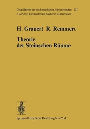 Imagen del vendedor de Theorie der Steinschen Räume (Grundlehren der mathematischen Wissenschaften) (German Edition) by Grauert, H., Remmert, R. [Paperback ] a la venta por booksXpress