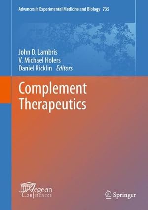 Image du vendeur pour Complement Therapeutics (Advances in Experimental Medicine and Biology) [Hardcover ] mis en vente par booksXpress