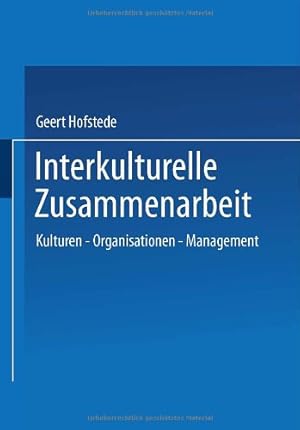 Seller image for Interkulturelle Zusammenarbeit: Kulturen Organisationen Management (German Edition) by Hofstede, Geert [Paperback ] for sale by booksXpress