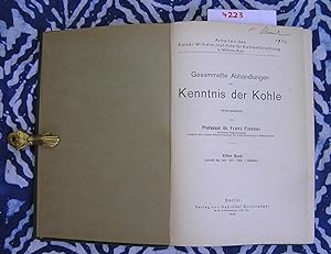 Gesammelte Abhandlungen zur Kenntnis der Kohle. Elfter Band, (umfasst das Jahr 1931 - 1933, I. Ha...