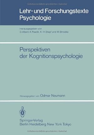 Immagine del venditore per Perspektiven der Kognitionspsychologie (Lehr- und Forschungstexte Psychologie) (German Edition) [Paperback ] venduto da booksXpress