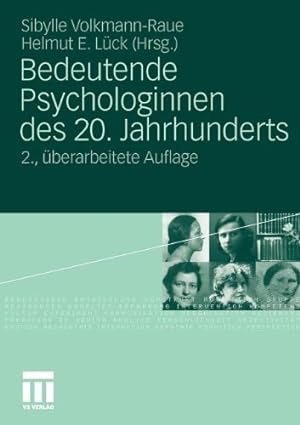 Seller image for Bedeutende Psychologinnen des 20. Jahrhunderts (German Edition) [Paperback ] for sale by booksXpress