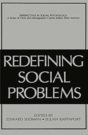 Seller image for Redefining Social Problems (Perspectives in Social Psychology) [Paperback ] for sale by booksXpress