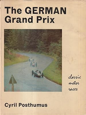 Bild des Verkufers fr The German Grand Prix zum Verkauf von Librodifaccia