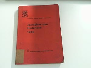 Imagen del vendedor de Jaarcijfers voor Nederland 1940. Centraal Bureau voor de Statistiek. a la venta por Zellibooks. Zentrallager Delbrck