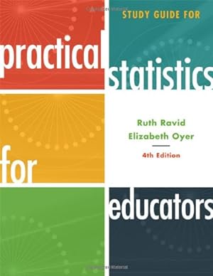 Imagen del vendedor de Study Guide for Practical Statistics for Educators [Soft Cover ] a la venta por booksXpress