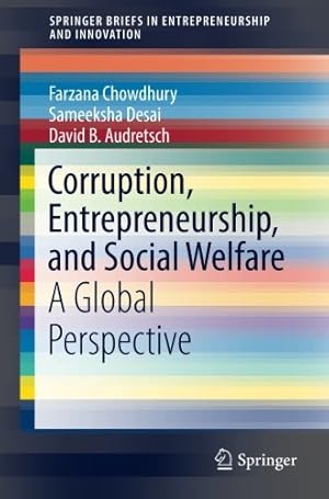 Immagine del venditore per Corruption, Entrepreneurship, and Social Welfare: A Global Perspective (SpringerBriefs in Entrepreneurship and Innovation) [Soft Cover ] venduto da booksXpress