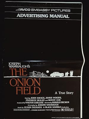 Seller image for The Onion Field Pressbook 1979 John Savage, James Woods for sale by AcornBooksNH