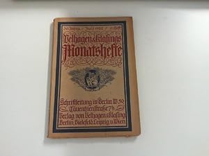 Velhagen & Klasings Monatshefte, 36. Jahrgang, 11. Heft, Juli 1922.