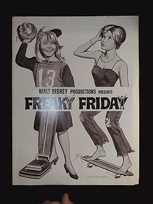 Image du vendeur pour Freak Friday Pressbook 1976 Barbara Harris, Jodie Foster mis en vente par AcornBooksNH