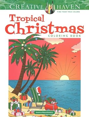 Image du vendeur pour Tropical Christmas Coloring Book mis en vente par GreatBookPrices