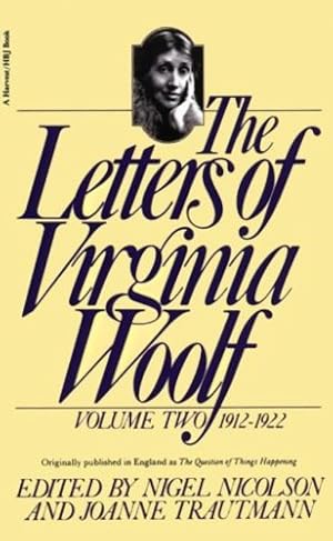 Immagine del venditore per The Letters of Virginia Woolf: Volume 2, 1912-1922 by Nicolson, Nigel [Paperback ] venduto da booksXpress