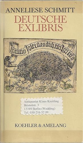 Deutsche Exlibris. Eine kleine Geschichte von den Ursprüngen bis zum Beginn des 20.Jahrhunderts