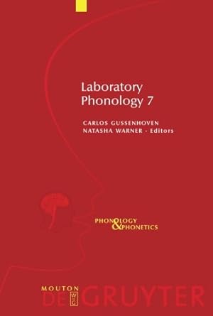 Immagine del venditore per Laboratory Phonology 7 (Phonology and Phonetics) (Vol 7) (Phonology and Phonetics, 4) (Volume 7) [Paperback ] venduto da booksXpress