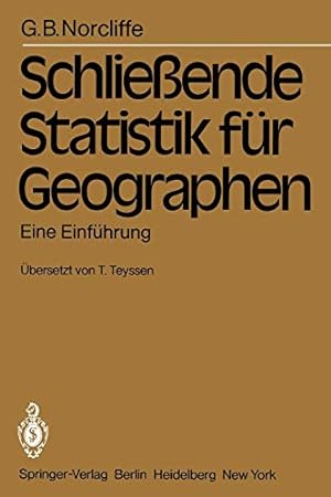 Seller image for Schlie ende Statistik für Geographen: Eine Einführung (German Edition) [Soft Cover ] for sale by booksXpress