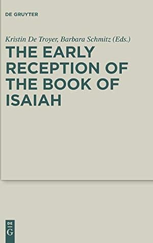 Seller image for The Reception of the Book of Isaiah in Deuterocanonical and Cognate Literature (Deuterocanonical and Cognate Literature Studies) [Hardcover ] for sale by booksXpress