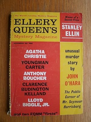 Seller image for Ellery Queen's Mystery Magazine November 1962 for sale by Scene of the Crime, IOBA