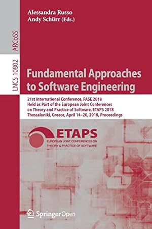 Seller image for Fundamental Approaches to Software Engineering (Lecture Notes in Computer Science) [Soft Cover ] for sale by booksXpress