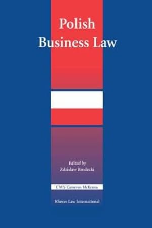 Image du vendeur pour Polish Business Law [Hardcover ] mis en vente par booksXpress