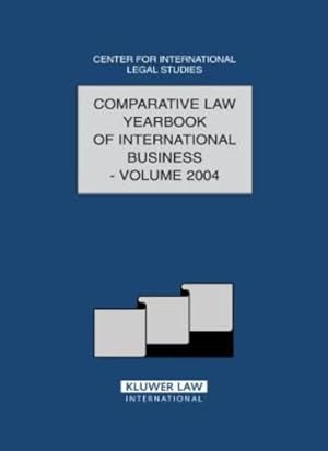 Image du vendeur pour Comparative Law Yrbk Intl Bus 04 (Comparative Law Yearbook Series Set) [Hardcover ] mis en vente par booksXpress