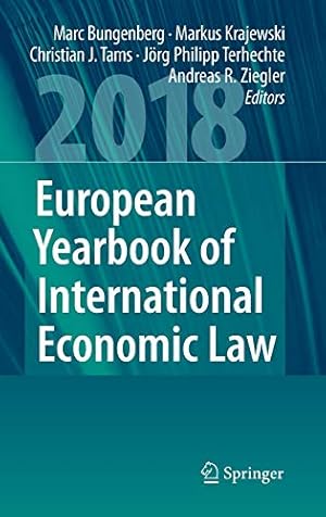 Seller image for European Yearbook of International Economic Law 2018 [Hardcover ] for sale by booksXpress