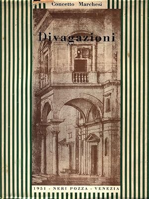 Bild des Verkufers fr Divagazioni zum Verkauf von Librodifaccia