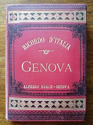 Photographies albuminées de Genova Gênes 24 en album accordéon vers 1880 - NOACK Alfredo - Albume...