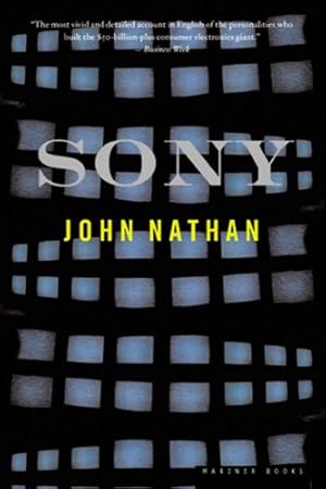 Seller image for Sony: A Private Life by Nathan, John [Paperback ] for sale by booksXpress