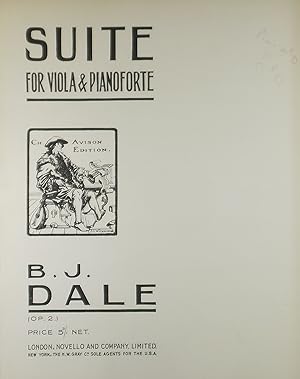 Seller image for Suite, for Viola and Pianoforte, Op.2 (Piano score only) for sale by Austin Sherlaw-Johnson, Secondhand Music
