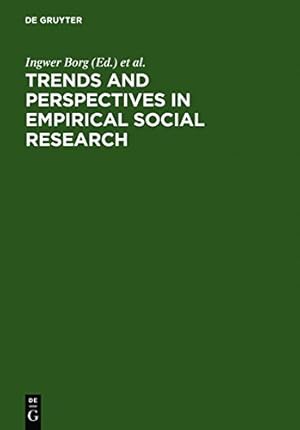 Seller image for Trends and Perspectives in Empirical Social Research [Hardcover ] for sale by booksXpress