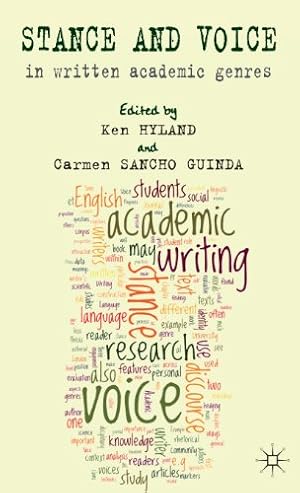 Seller image for Stance and Voice in Written Academic Genres by Sancho Guinda, Carmen [Hardcover ] for sale by booksXpress